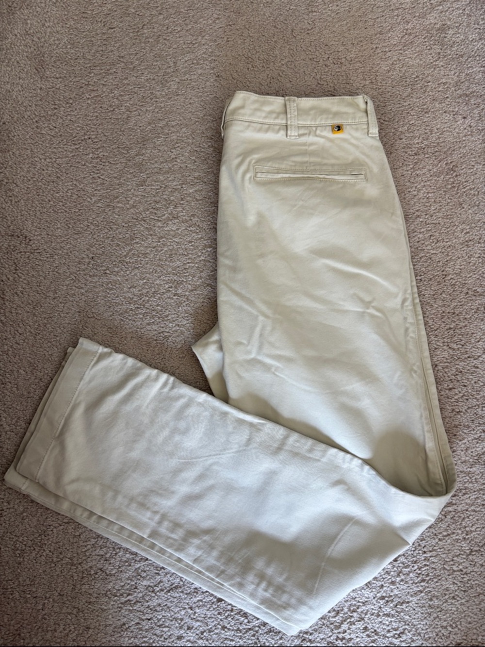 Duck Head Cream Chinos - Straight Leg